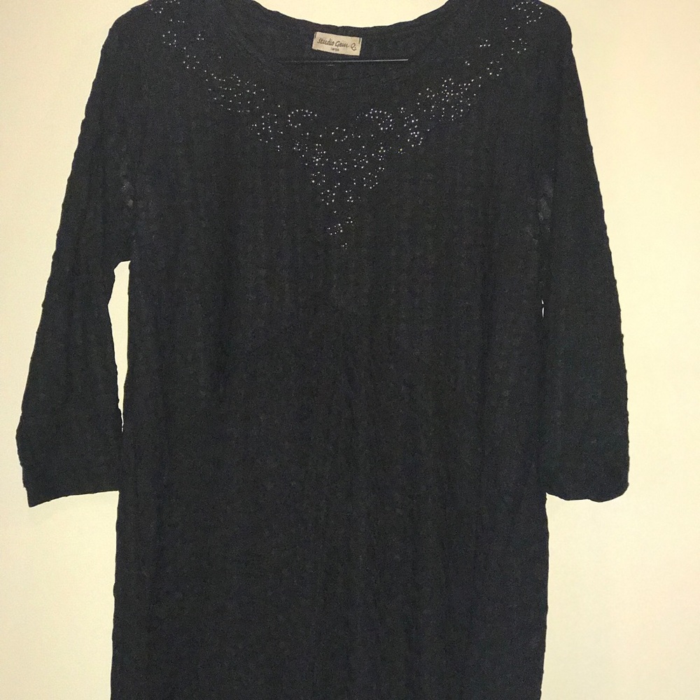 Beaded sweater dress. Incredibly soft